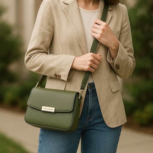 Dana Buchman Green Crossbody Bag - Picture 9 of 9